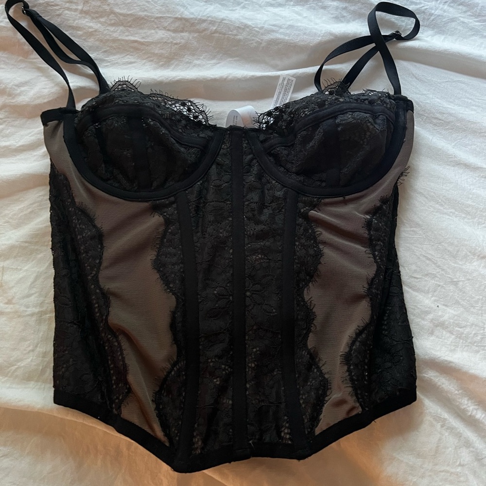 Urban Outfitters Out From Under Modern Love Corset